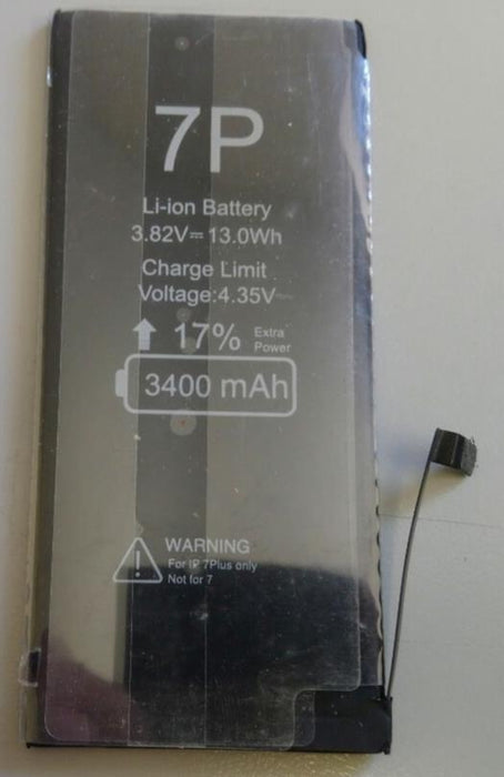 New Replacement battery for iPhone 7 Plus only - 3400mAh