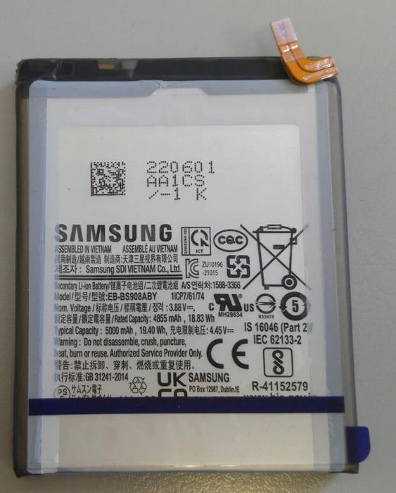 New Samsung Galaxy S22 Ultra Battery 5000mAh EB-BS908ABY