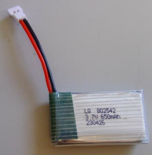 802542 Battery - 650mAh