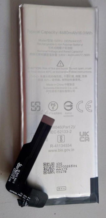 Replacement Battery For Google Pixel 5a G27FU Internal Battery 4680mAh 3.85V