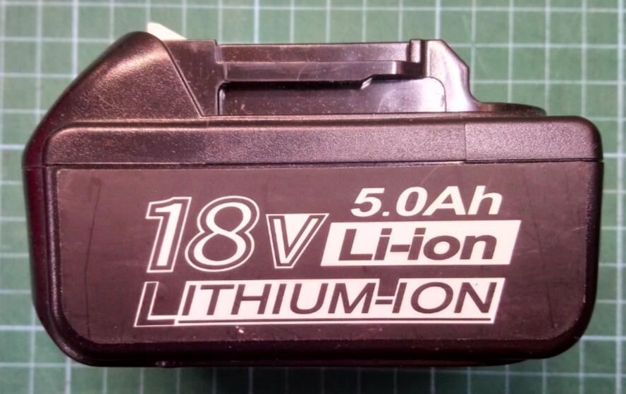 Tenblutt Replacement battery For Makita BL1830 18V 5.0Ah Used