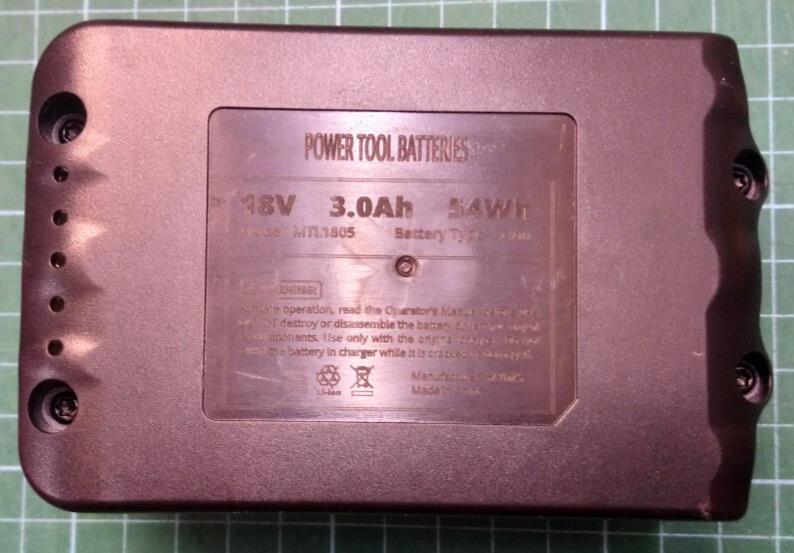 Replacement Battery For Makita 18V 3.0Ah Used