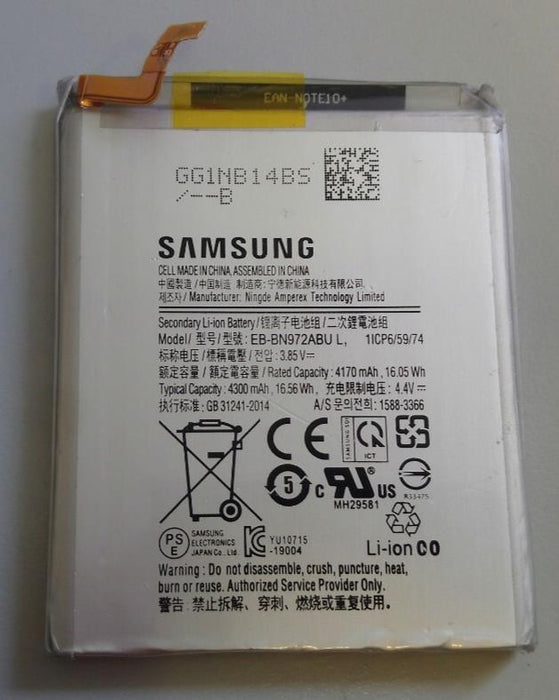 Genuine Samsung Galaxy Note 10 Plus Replacement Battery EB-BN972ABU 4170mAh