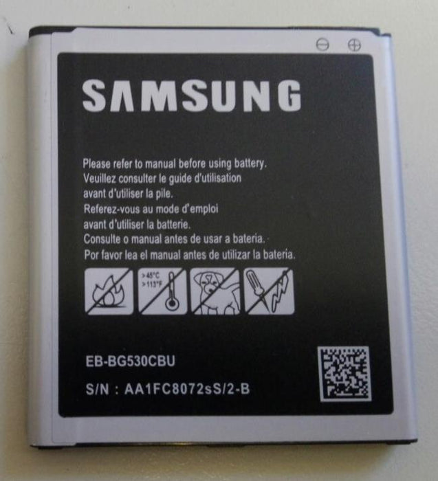 New Samsung 2600mAh EB-BG530CBU Battery For Samsung SM-J100VPP