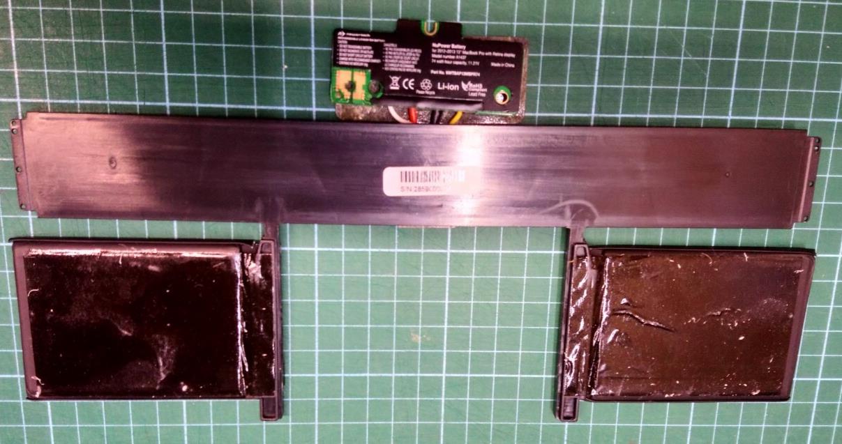 Used A1437 NuPower Battery For Apple MacBook Pro 13 RETINA A1425 2012 2013 Ver