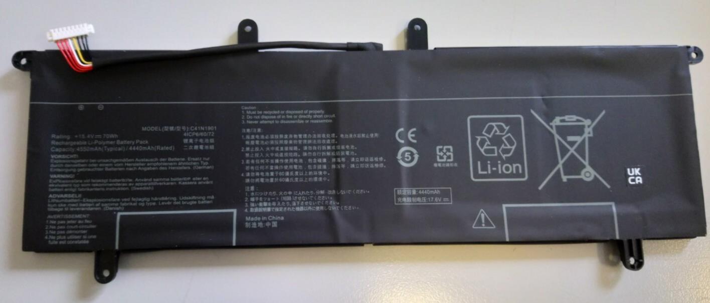C41N1901 Laptop Battery Compatible with Asus ZenBook Duo UX481 UX481F UX481FL