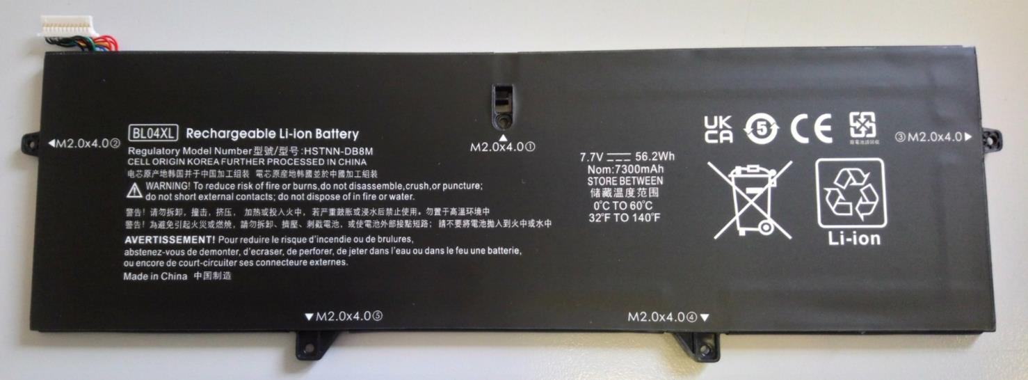 BL04XL battery for HP Elitebook X360 1040 G5 G6 HSTNN-DB8M BL04XL HSTNNUB7N