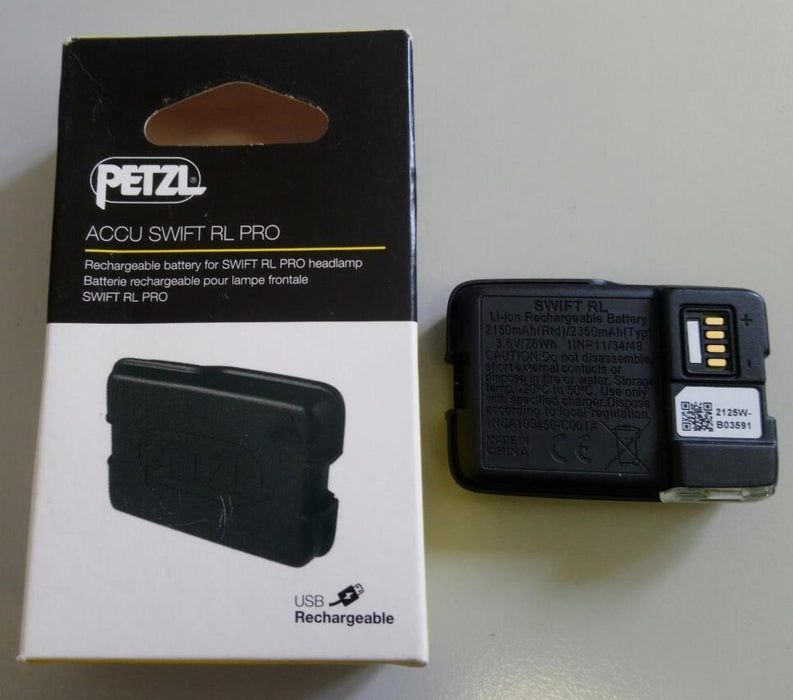 Petzl Swift RL Pro headlamp Rechargeable Battery 2350mAh