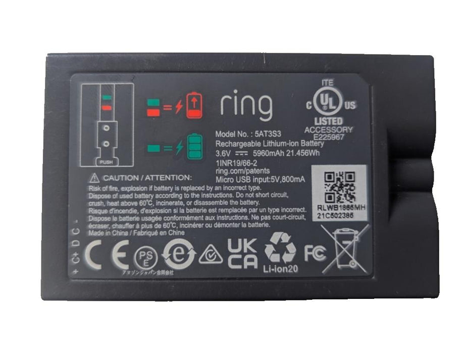Ring 5AT3S3 Battery 3.6v