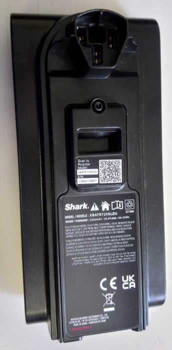 Shark XBATR725SLEU Battery IZ400 IZ420 Stratos Vacuums 25.2V 2350mAh Li-Ion Used