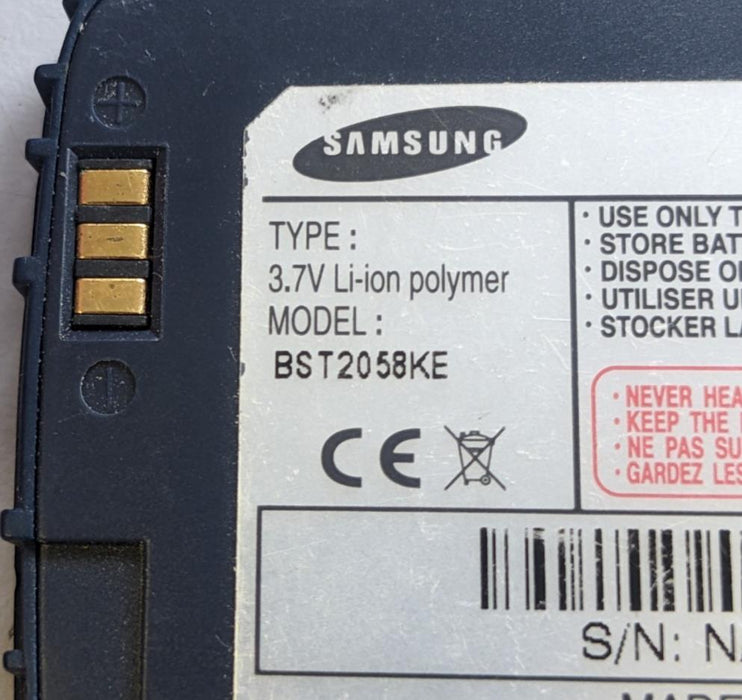 Samsung Battery BST2058KE
