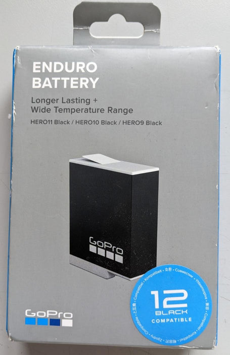 GoPro Enduro Rechargeable Battery - Compatible for HERO 9, 10, 11 & 12