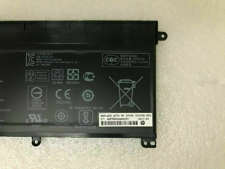 Genuine ON03XL Battery For HP Pavilion M3-U 13.3" TPN-W118 HSTNN-UB6W 915486-855