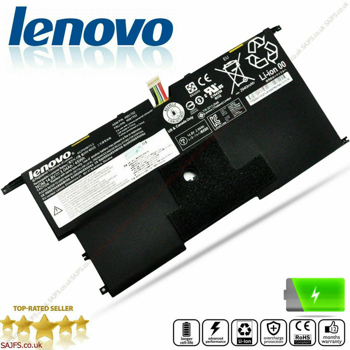 Genuine Lenovo  X1 Carbon 2nd gen  Battery 45Wh  45N1700 45N1701 45N1702 45N1703
