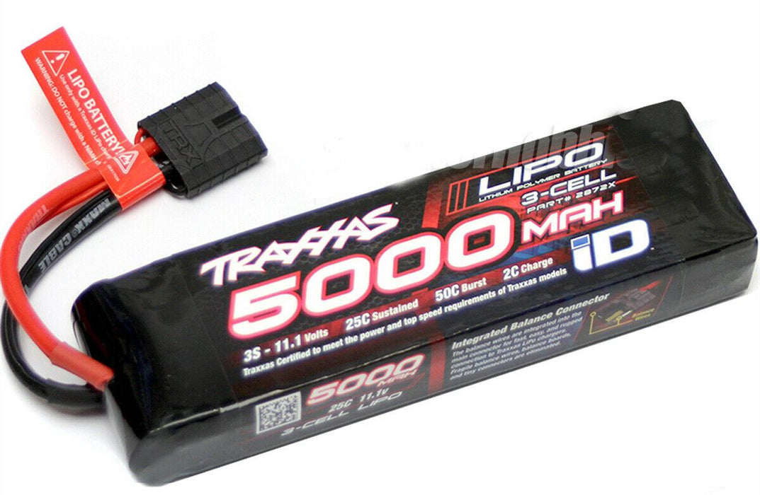 Traxxas 5000mAh Power Cell 11.1v 3s LiPo Battery Pack, 25c