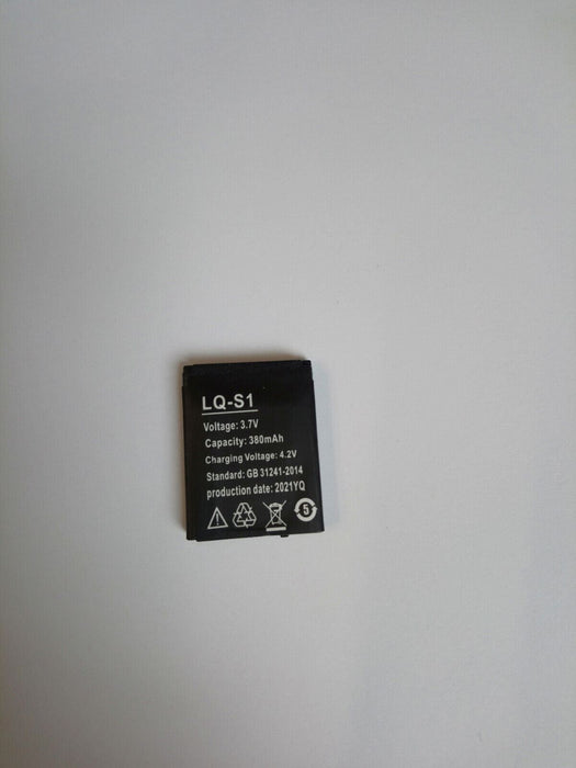 LQS1 Smart Watch Battery lq-s1 380MAH RECHARGEABLE LI-ION POLYMER DZ09 NEW LQS1