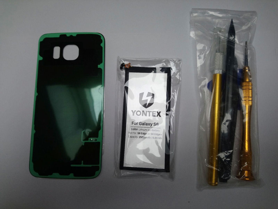 YONTEX 2550mAh Replacement Battery Compatible with Galaxy S6