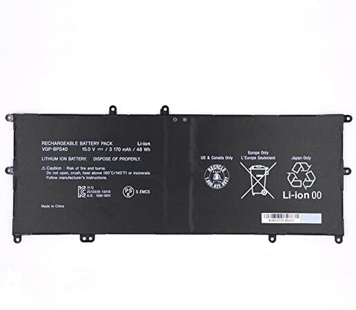 Replacement Battery Sony Vaio VGP-BPS40 VGPBPS40 BPS40 Flip Svf 15A SVF15N17CXB