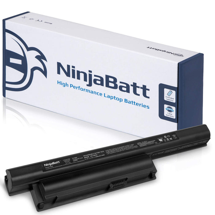 NinjaBatt Used VGP-BPS22 VGP-BPL22 Battery for Sony Vaio PCG-71211M PCG-71211V