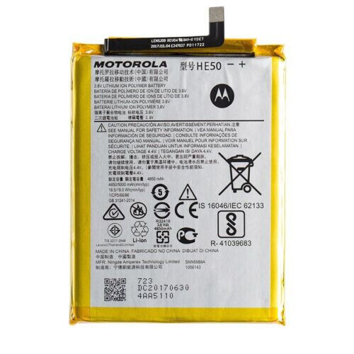 Genuine HE50 4850mAh Internal Battery Replacement For Motorola Moto E5 Plus