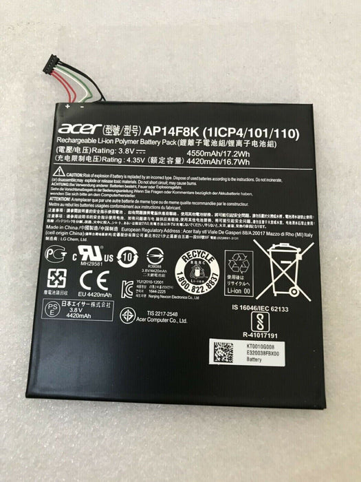AP14F8K Genuine Battery Acer Iconia Tab A1-850 B1-810 B1-820 B1-830 W1-810