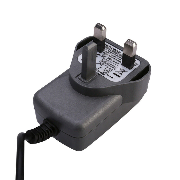 Mains Battery Charger Cable & Plug For GTECH AFT001 AR02 AirRam Cordless Vacuum
