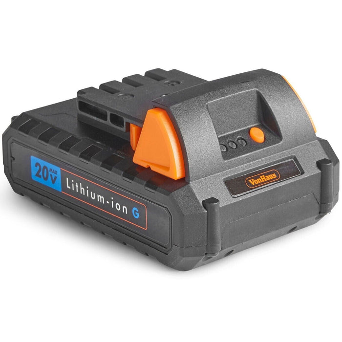 VonHaus 20V Li-Ion 1.5 Ah Battery for 20 Volts Max Lithium-ion G Range