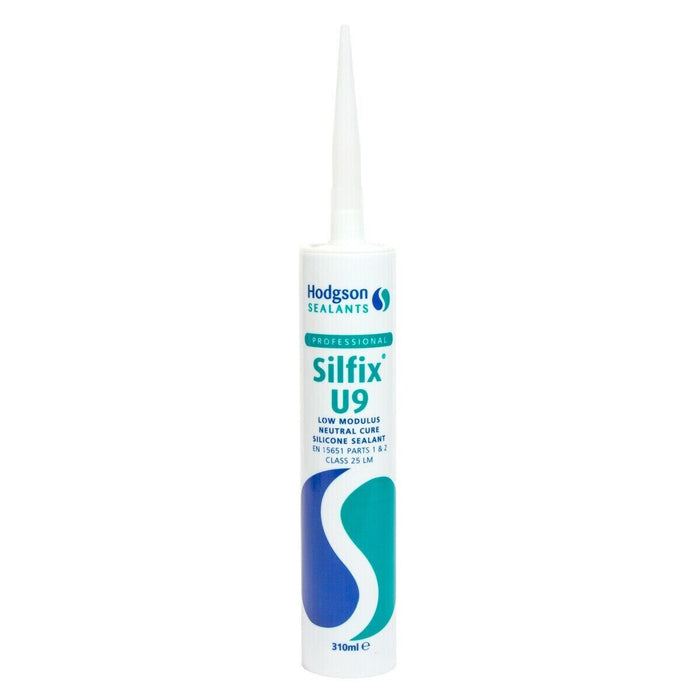 1x Hodgson White Silfix U9 Silicone Sealant Static Caravan & Motorhome