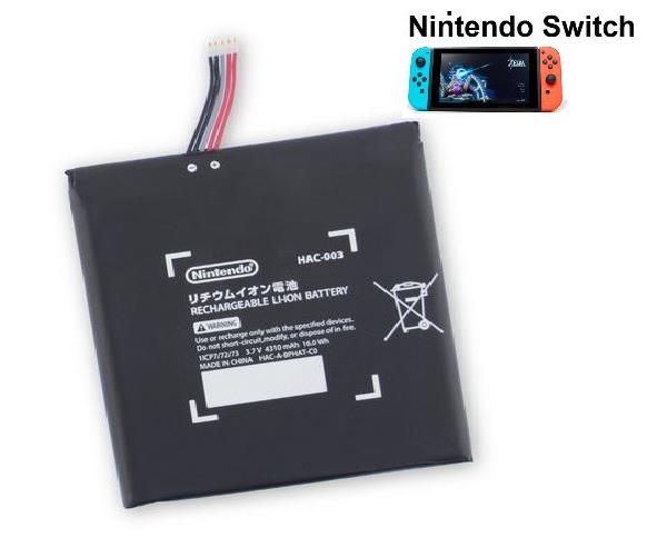 BATTERY FOR NINTENDO SWITCH CONSOLE RA-003 REPLACEMENT - NEW