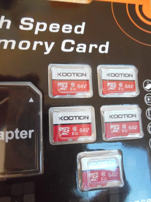 64GB Micro SD card x 5