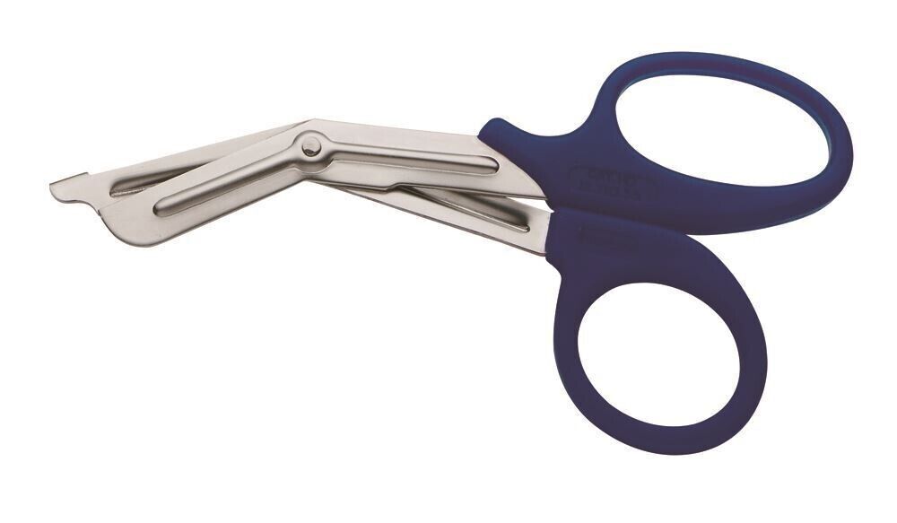 2x Timesco Utility-Paramedic / Tough Cut Scissors - Blue