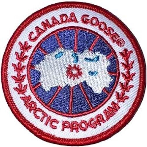 1x Replacement Canada Goose Embroidered Cloth  Patch Badge SEW ON Iron On 65mm