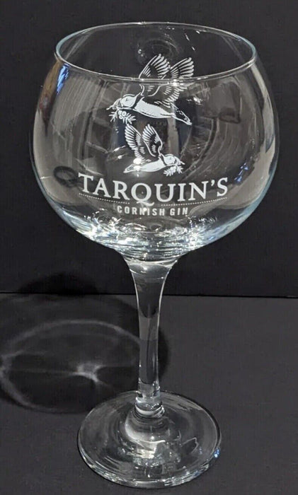 1 X Tarquins Cornish gin large balloon glass Brand New Bar Gift Man Cave