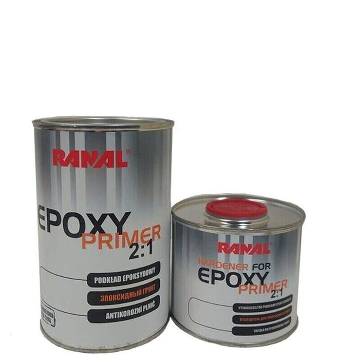 2K EPOXY PRIMER 1.5L Spray Car Anti Corrosion Filler 2:1 - YELLOW