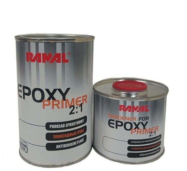 2K EPOXY PRIMER 1.5L Spray Car Anti Corrosion Filler 2:1 - YELLOW