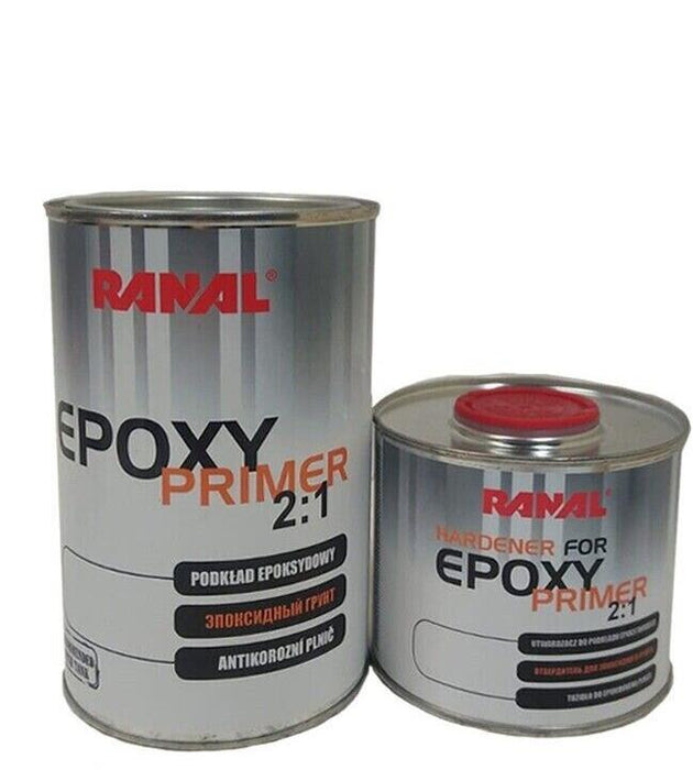 2K EPOXY PRIMER 1.5L Spray Car Anti Corrosion Filler 2:1 - YELLOW