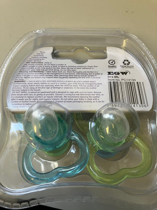 2 baby soothers/pacifiers/dummies