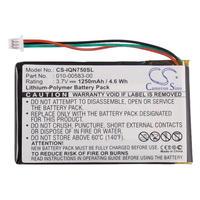 GPS Navigator Battery Garmin CS-IQN750SL