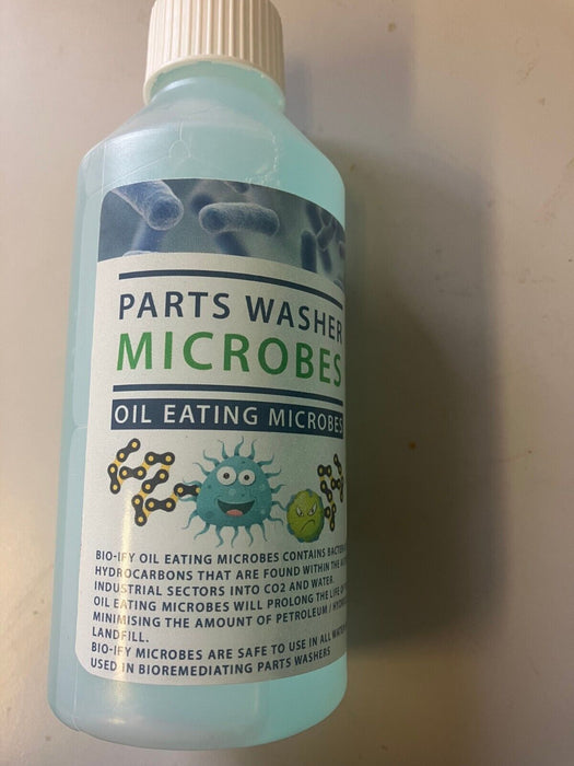 250ml bottle parts washer microbes (oil eating)