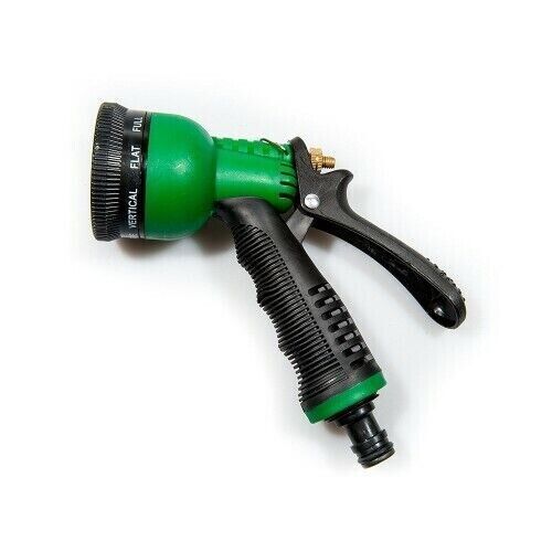 8 Function Spray Nozzle - Water Hose Gun Multi Pattern Garden Adjustable Mist