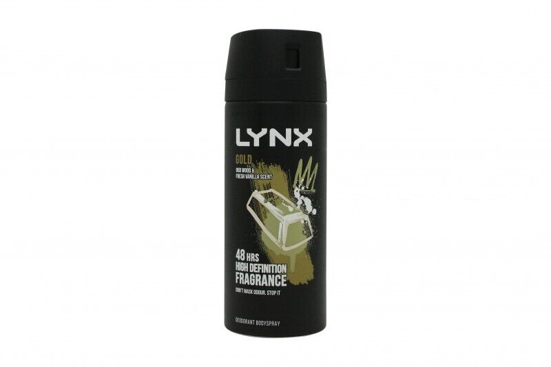 AXE (LYNX) GOLD LIMITED EDITION ANTHONY JOSHUA DEODORANT SPRAY - MEN'S FOR HIM