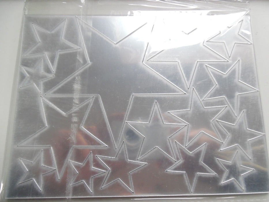 60 piece wall adhesive stickers Stars Mirror