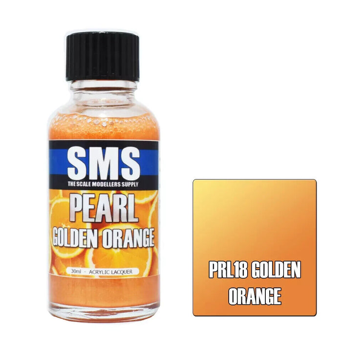 2x Pack - SMS - Pearl Golden Orange 30ml  - PRL18