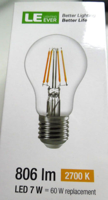 le lighting ever 806lm warm white 2700k bulb E27