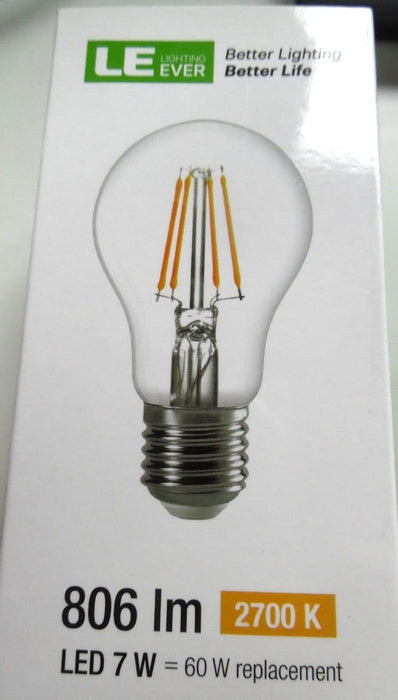 le lighting ever 806lm warm white 2700k bulb E27