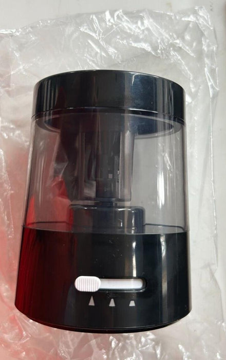 Black Electric Battery Operated Pencil Sharpener New