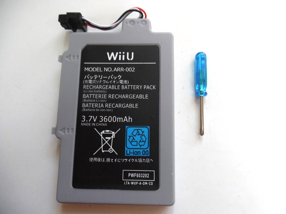 Battery for Nintendo Wii U 8G Wii U 8G GamePad ARR-002 WUP-002 3600mAh