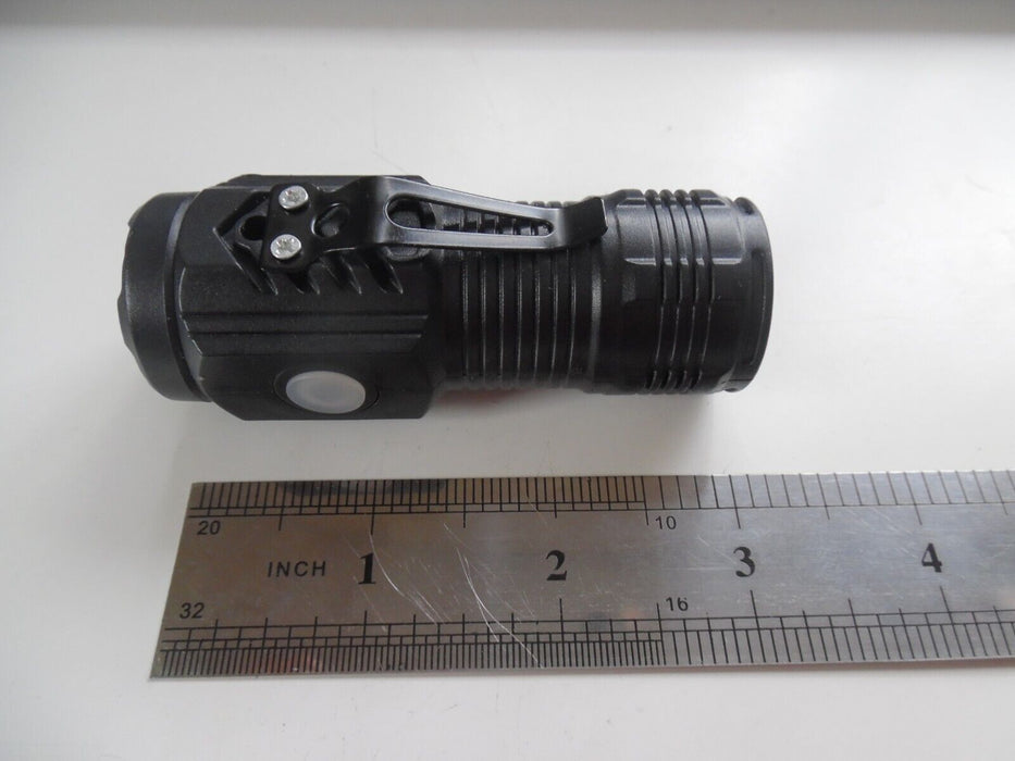 mini led torch rechargeable led 3"