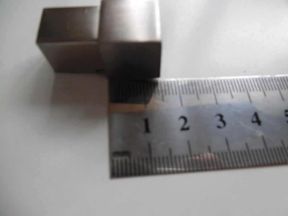 15mm  square corner edging aluminium silver pack of 2