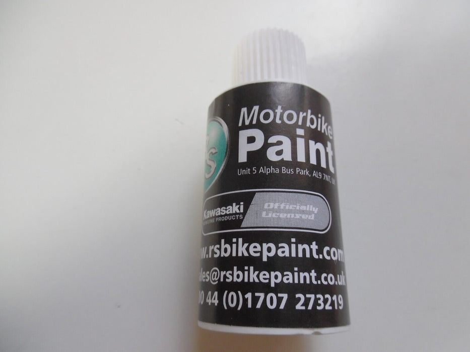 RS Motorbike touch up paint 25ml Kawasaki Met Spark Black 43796